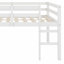 Lit mezzanine en bois avec échelle-1433508366