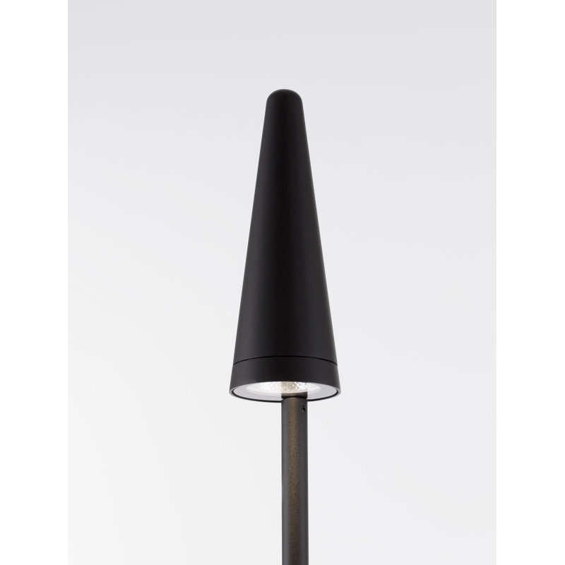 Black Integrated LED Metal Pathway Light