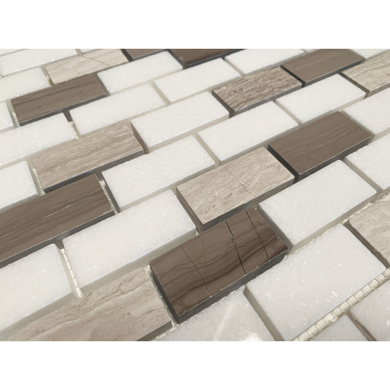 1 in. x 2 in. Polished Stone Tile