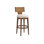 La Costa Swivel Upholstered Stool