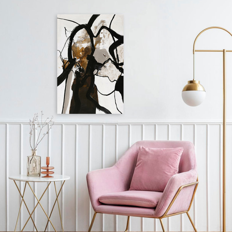 Limitless - Abstracts Sets Black White Art, 24" H x 16" W
