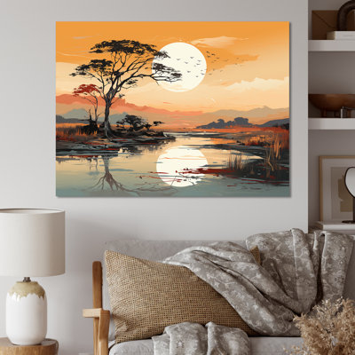 «Afrique Minimalisme», impression sur toile