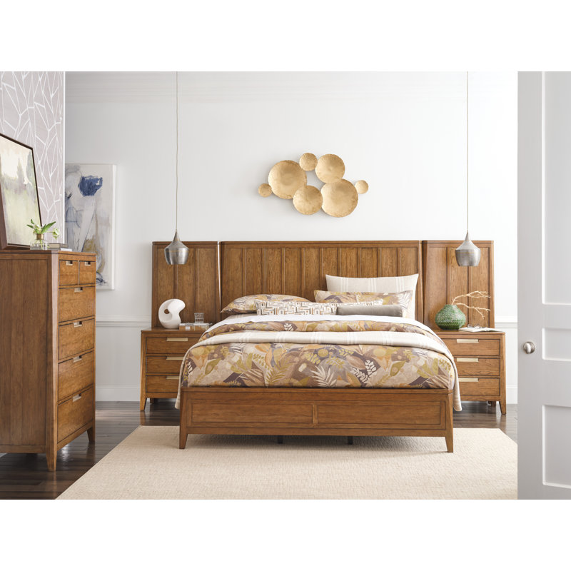 LINEAGE QUEEN PANEL BED - COMPLETE