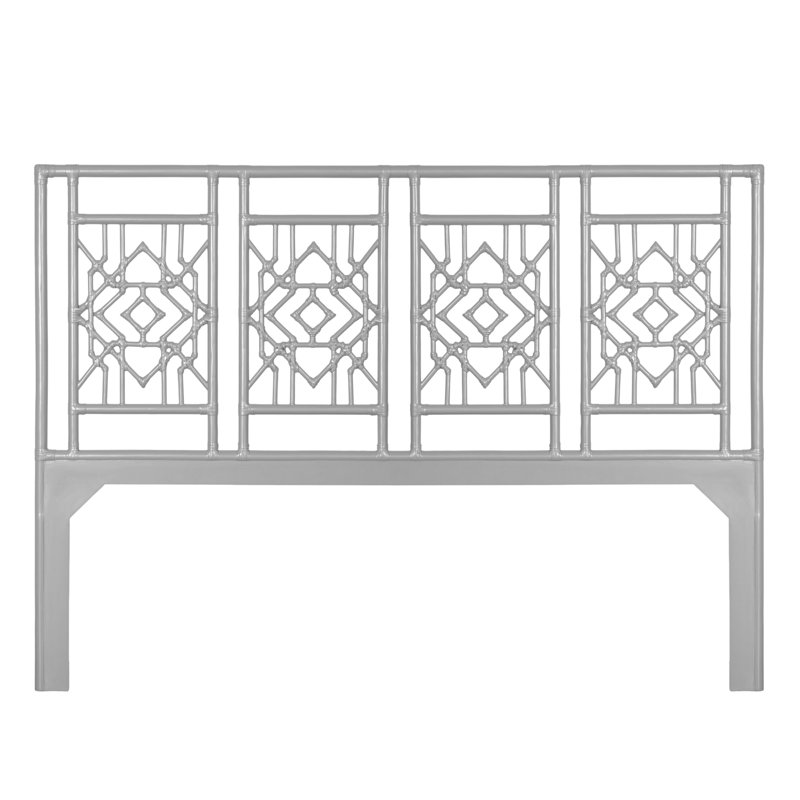 Tulum Bed, King, Light Gray