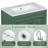 30" Vintage Style Bathroom Vanity With Sink-570085639