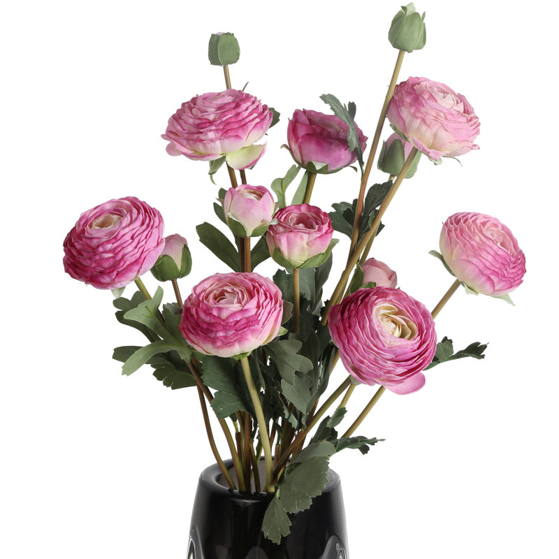 Arrangement floral de longues branches artificielles, Mauve