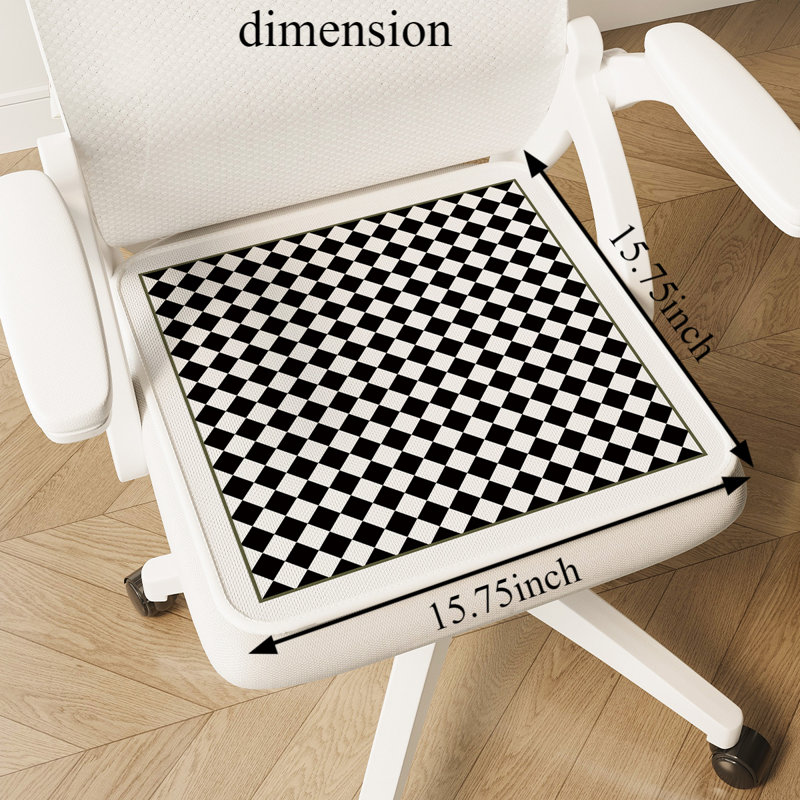 Coussin de bureau Summer Ice, 15,74 po x 15,74 po