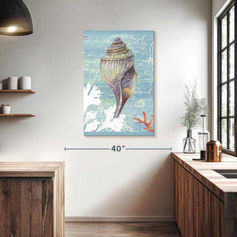 Aletra Shell Collage, 39" H x 26" W