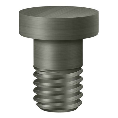 Deltana HPSS70U15A Bout de bouton allongé pour charnières en laiton massif nickel antique