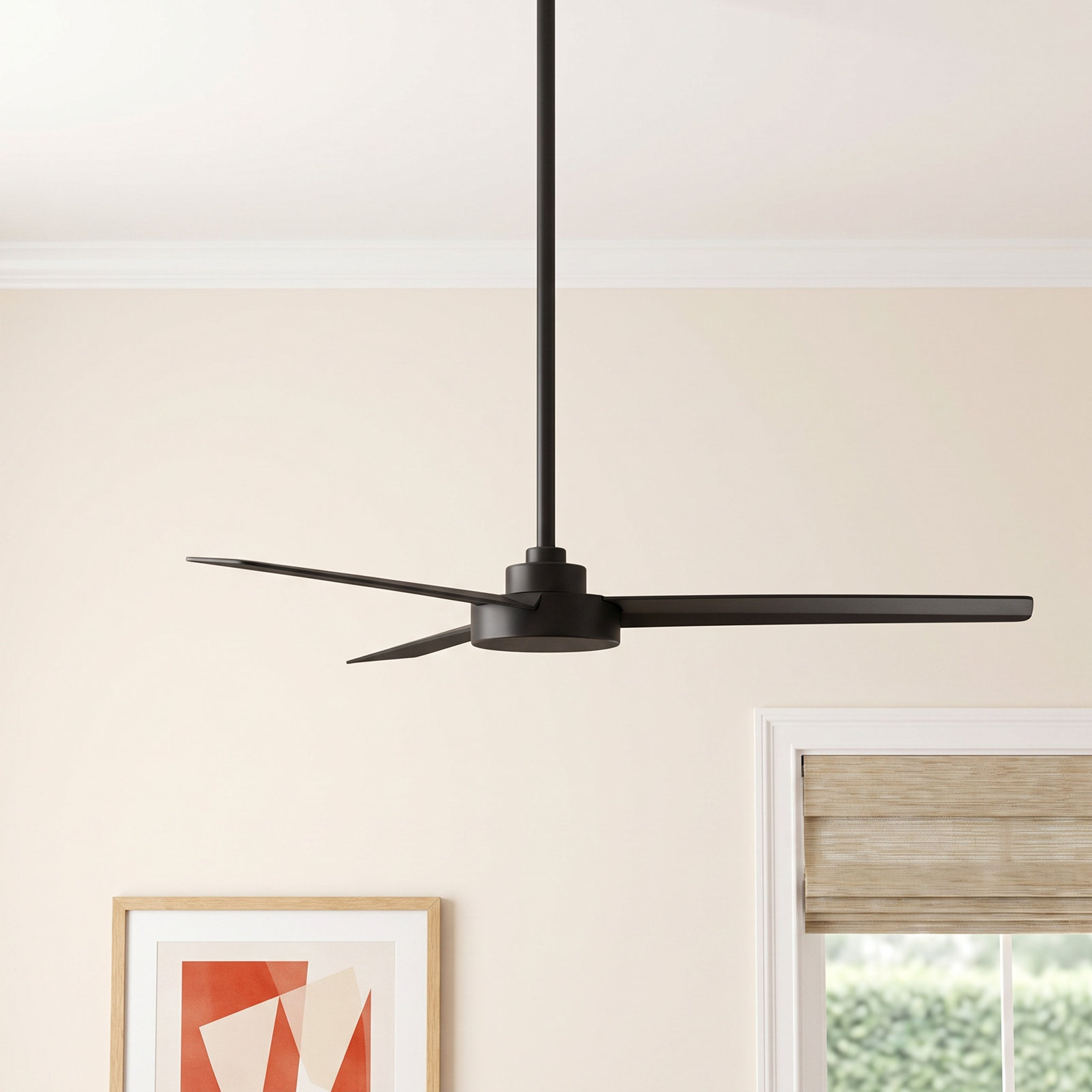 Roto 52" Ceiling Fan, Coal