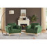 Ensemble de 2 fauteuils rembourrés