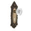 Victorian Plate with Decorative Keyhole and Crystal Egg & Dart Knob-1135224501-1135224498