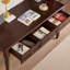 Bureau en bois de noyer noir