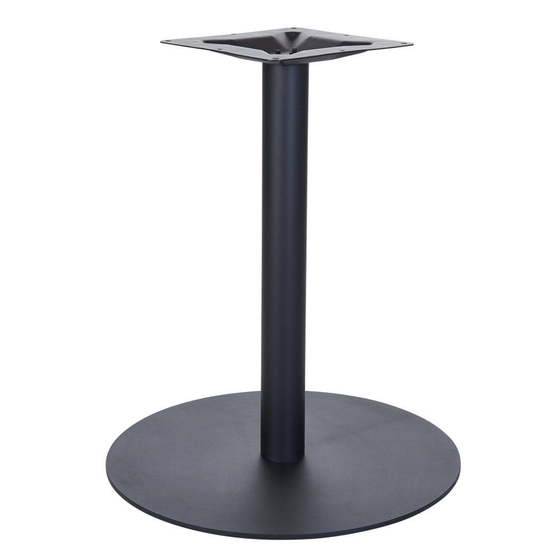 Uptown Black 24" Round Indoor Dining Height Table Base BFM Seating