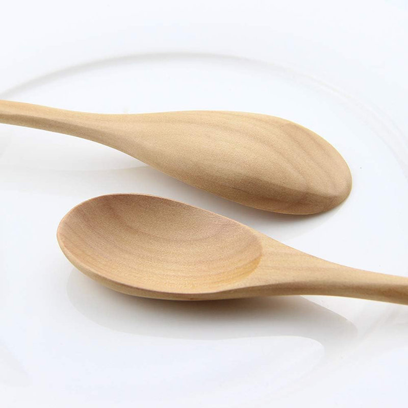 Ustensiles de cuisine cuillère en bois 6 pièces Hotis