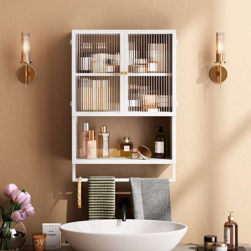Pelaga Natalie 25.6"X19.7" Inch Over Toilet Storage Cabinet, Natural