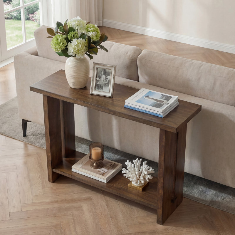 Shiloh Console Table with Lower Shelf