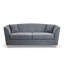 Laverton 3 Seater Velvet Flared Arm Sofa-1735297234