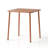 Modern Outdoor Square Table with Waterproof Design-810153929