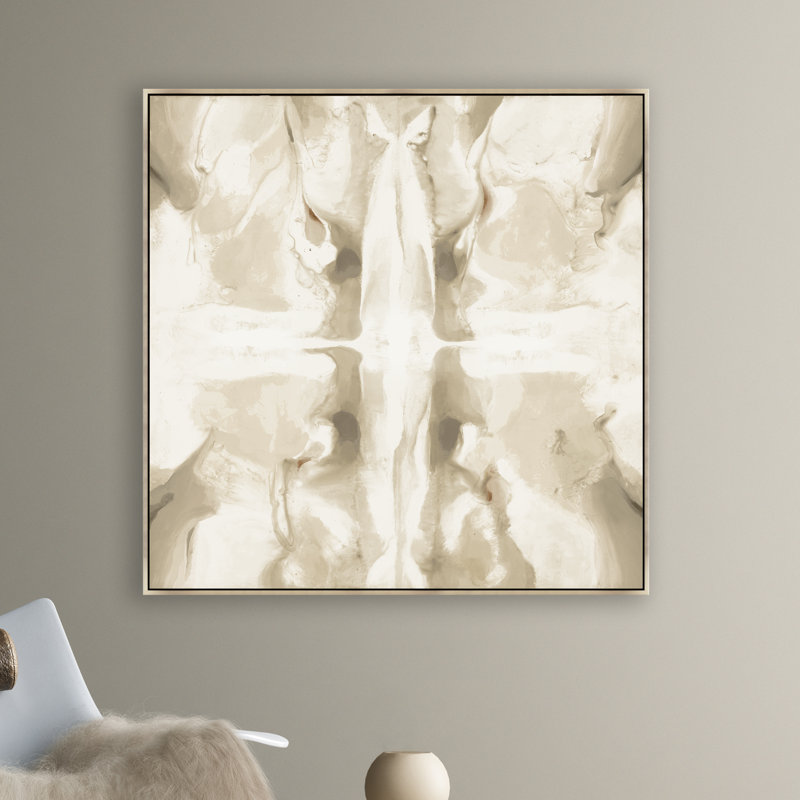 Decalcomanie III Print by Giselle Kelly, 25.5" H x 25.5" W x 1.5" D, Image Gel Brush
