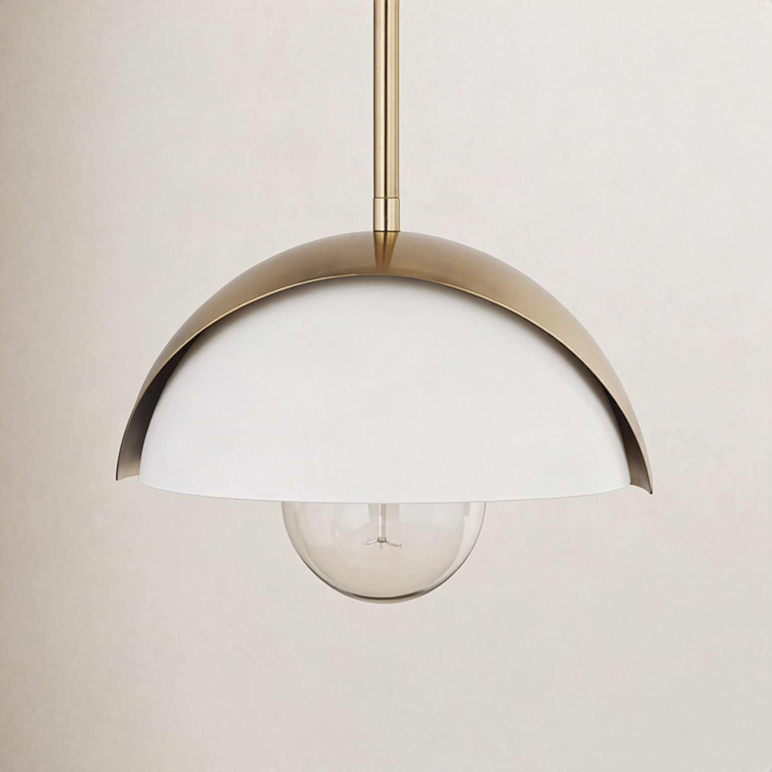 Single Light Metal Dimmable Pendant