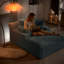 Chaise longue avec coussin moelleux-130370415
