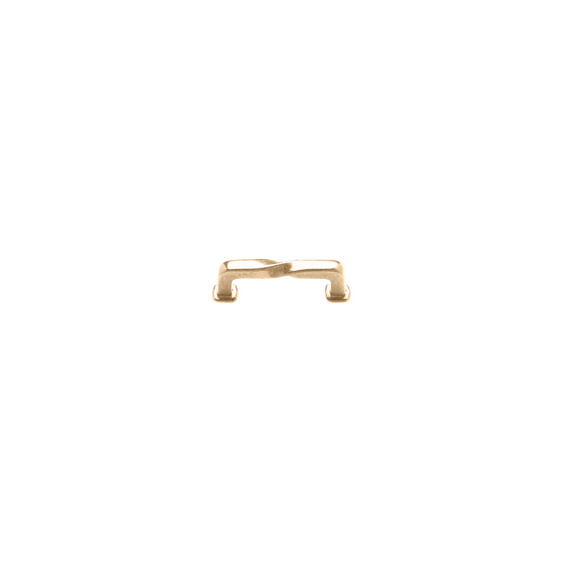 Twist Bar / Handle Pull, 5", Silicon Bronze Light