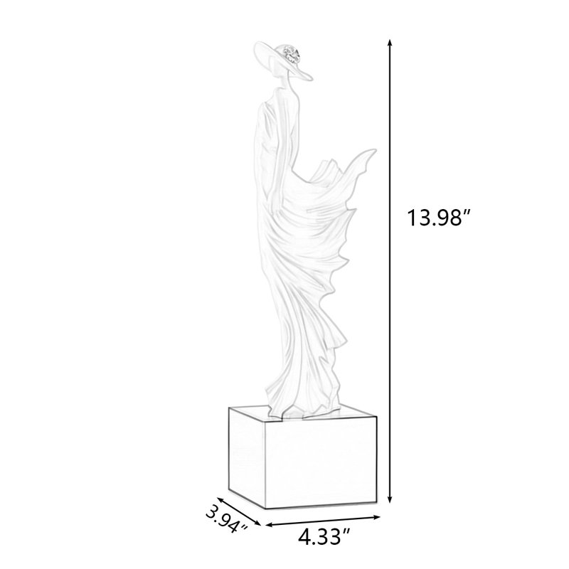 Modern resin Finial+Decorative Object