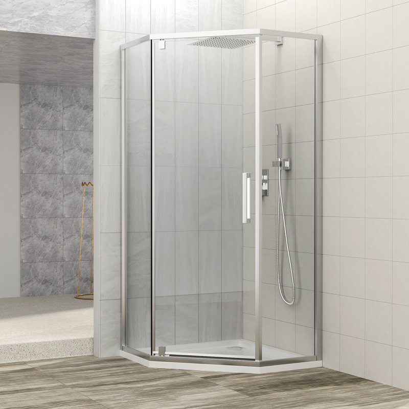 Porte de douche l 34,00 po x H 31 po