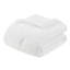 Édredon pour lit simple / simple TG 3 pièces imprimé métallique avec matériau ULM blanc / doré, coussin décoratif pour le cœur, envers en microfibre, rembourrage, lavable à la machine-118916119-118916116