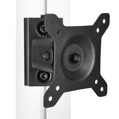 VESA Mount Computer Monitor for PC Mobile Cart Adjustable Fits 10"-32" Screen