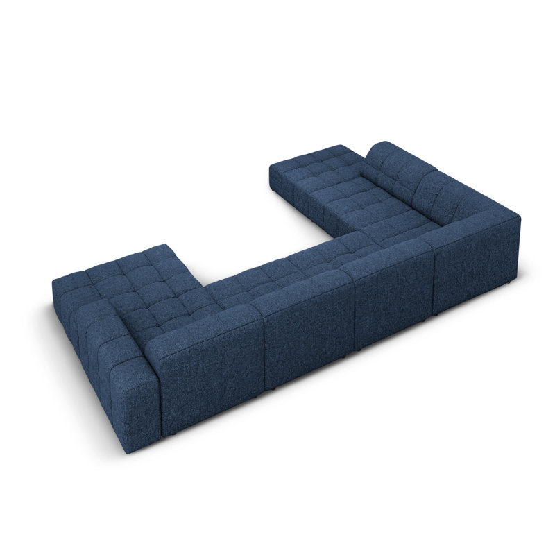 Chicago Modular Corner Sofa, Left Hand Facing, Blue