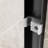 Matte Black Aluminum Frame Double Sliding Shower Door 72" H, 54" W, 1/4" (6mm) Clear Tempered Glass With -proof Film, Dual Stainless Steel Handles, Adjustable Width For Bathroom High Wide Featuring-119009804