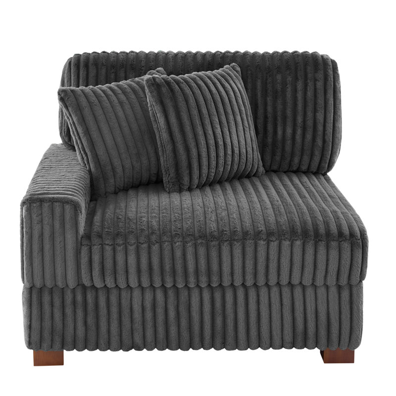 104.9Cm Wide One Arm, Grey