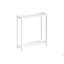 Tables de bout étroites avec tablette, ensemble de 2-1253882294
