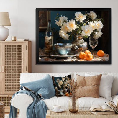 " Serenity Floral Still Life "