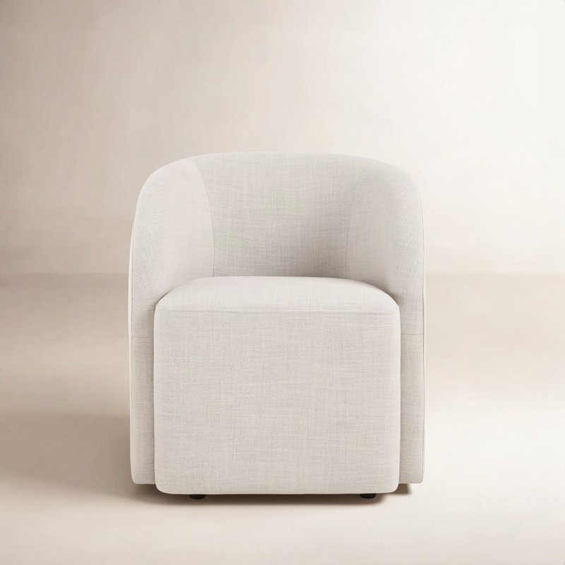  Chaise de salle à manger Delia (ensemble de 2), Lin Performance Effie