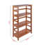 Bibliothèque à 3 sections Morrison Honey Finish pour bureau à domicile, H 41,72 po x l 25,72 po x P 11,74 po