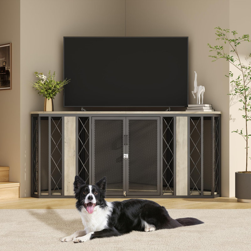 Meuble de rangement 67 po, Grey