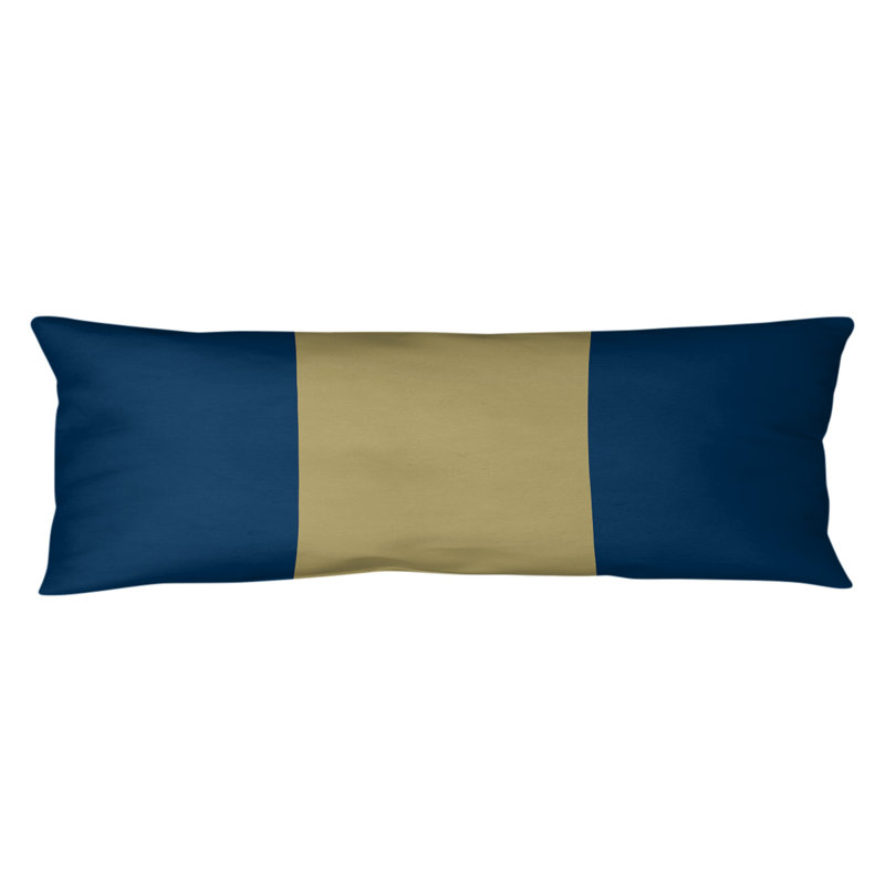 Oreiller de corps en polyester / polyester Arizona Football Stripes, Blue/Gold Middle, Kentucky 