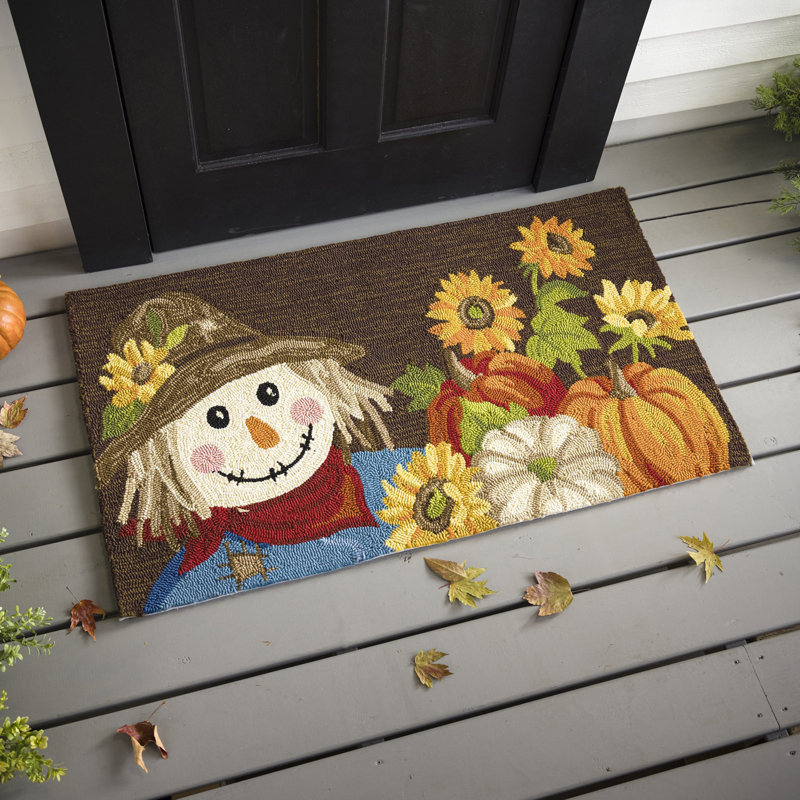 Scarecrow Polypropylene 42" x 24" Indoor/Outdoor Door Mat