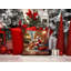 Coussin Vizsla and Santa Claus-101410293