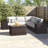 Ready-To-Use 4-Seat Rattan Wicker Patio Furniture Set With Cushions