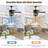 Edenfield 50'' Ceiling Fan with Light Kit