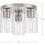 Bromwich Glass Flush Mount-83451033-83451034
