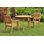 Leveb Outdoor 3 - Piece Teak Bistro Set