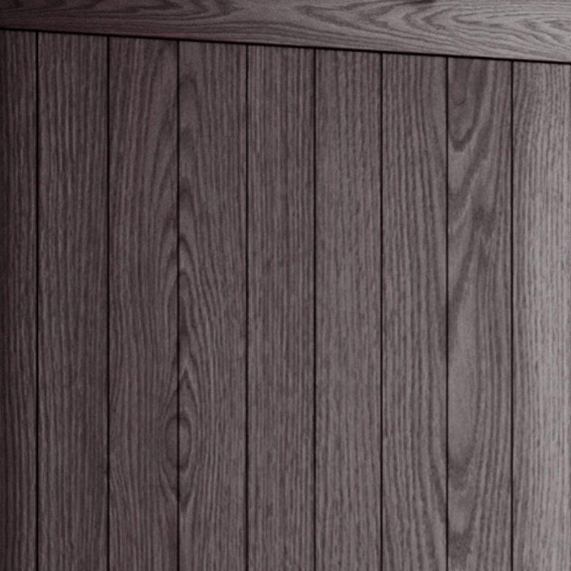 Espresso Solid Wood Hall Tree with Storage Bench and Hooks