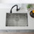 26'' L Single Bowl Stainless Steel Kitchen Sink