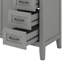 Combinaison de meuble-lavabo pour salle de bain 36 po avec armoire à tiroirs-2126269657-2126269663