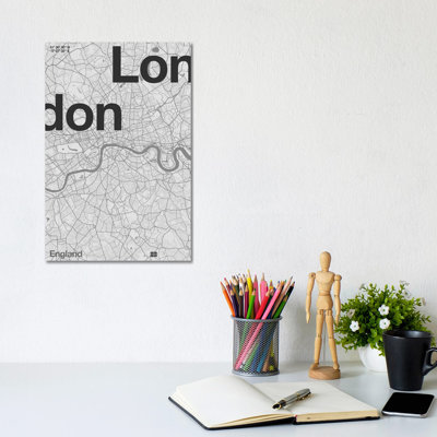 " London Map " by Florent Bodart
